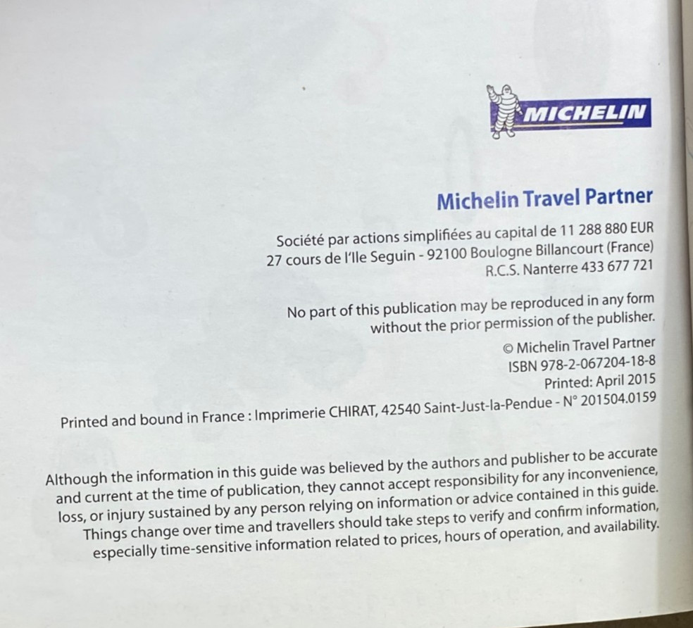 Michelin Green Guide Dordogne Berry Limo by Michelin (2015, Trade Paperback)