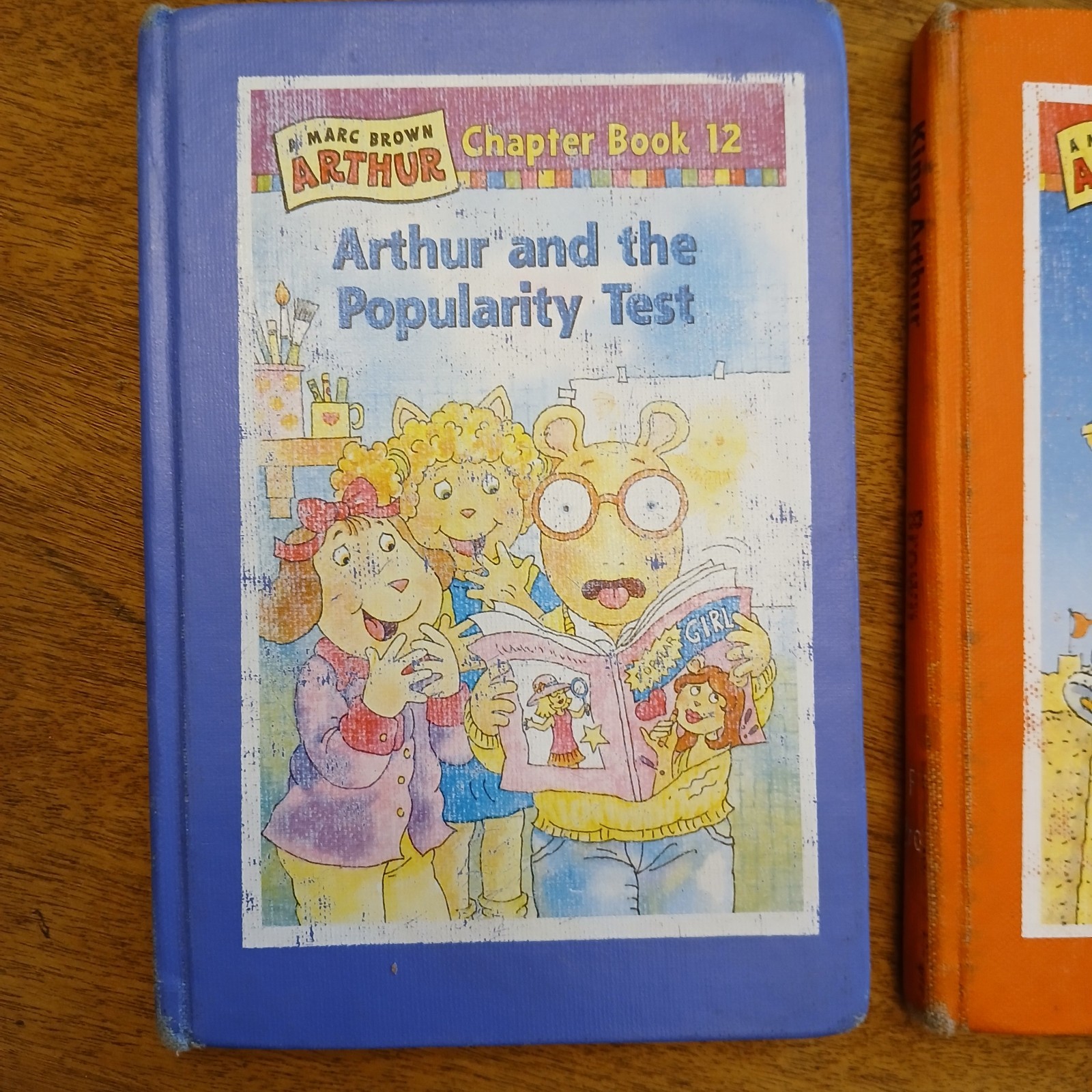 Six 6 Arthur Chapter Books Vintage Hardcover Marc Brown X-Library 2 3 8 12 13 14