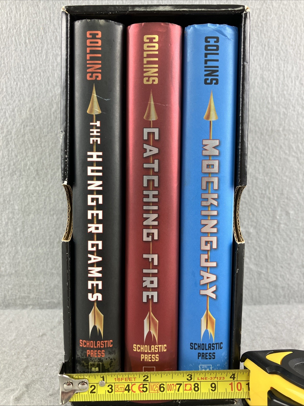 The Hunger Games Trilogy Box Set by Suzanne Collins (1st Edition Hardcovers 2008