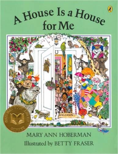 A House Is a House for Me – Hardcover By Hoberman, Mary Ann – GOOD
