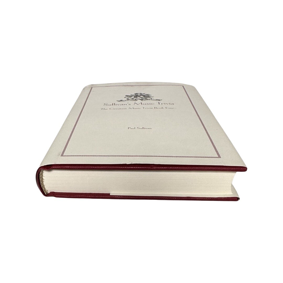 Sullivan’s Music Trivia Hardcover by Paul Sullivan