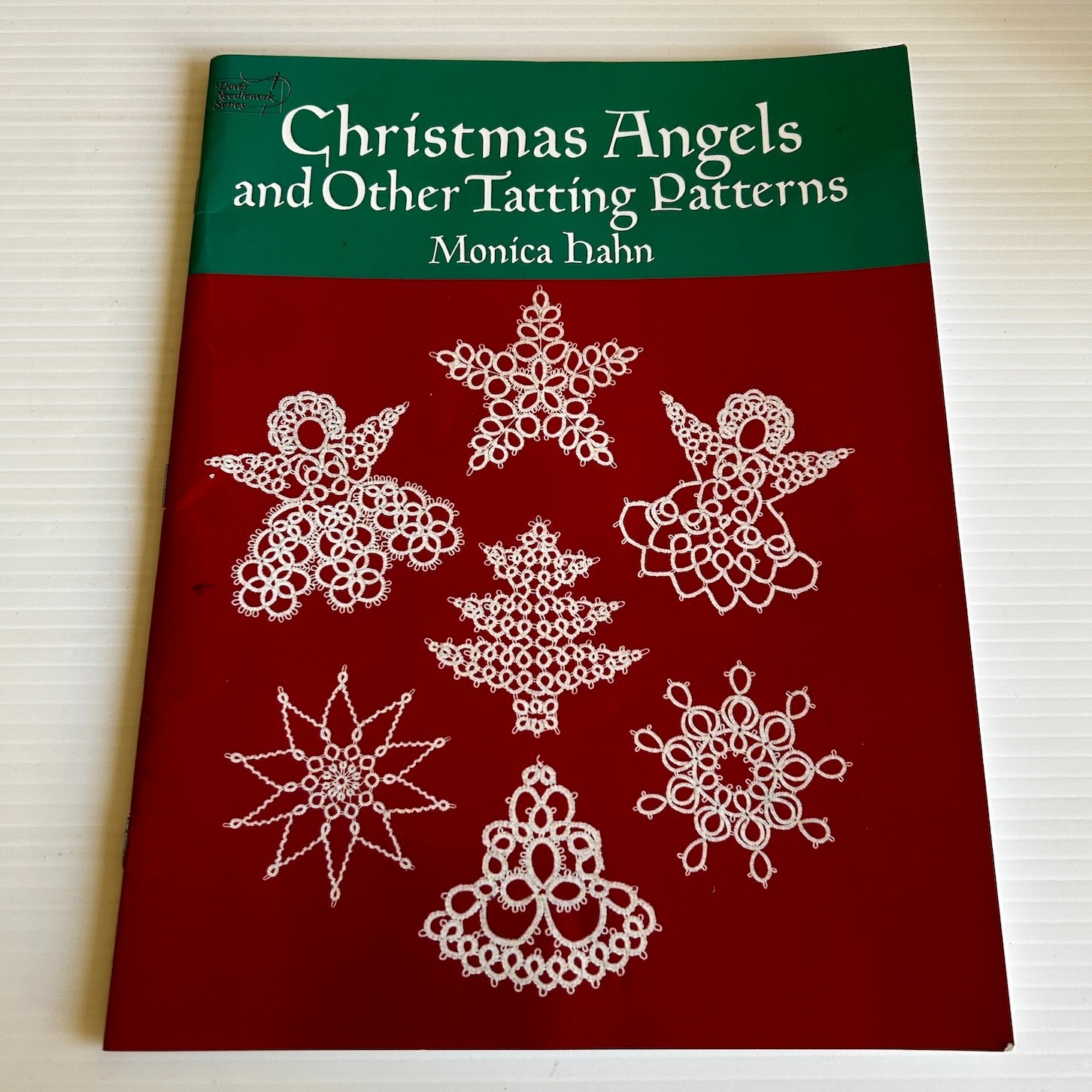 Christmas Angels and other Tatting Patterns Monica Hahn Dover Needlework Crafts