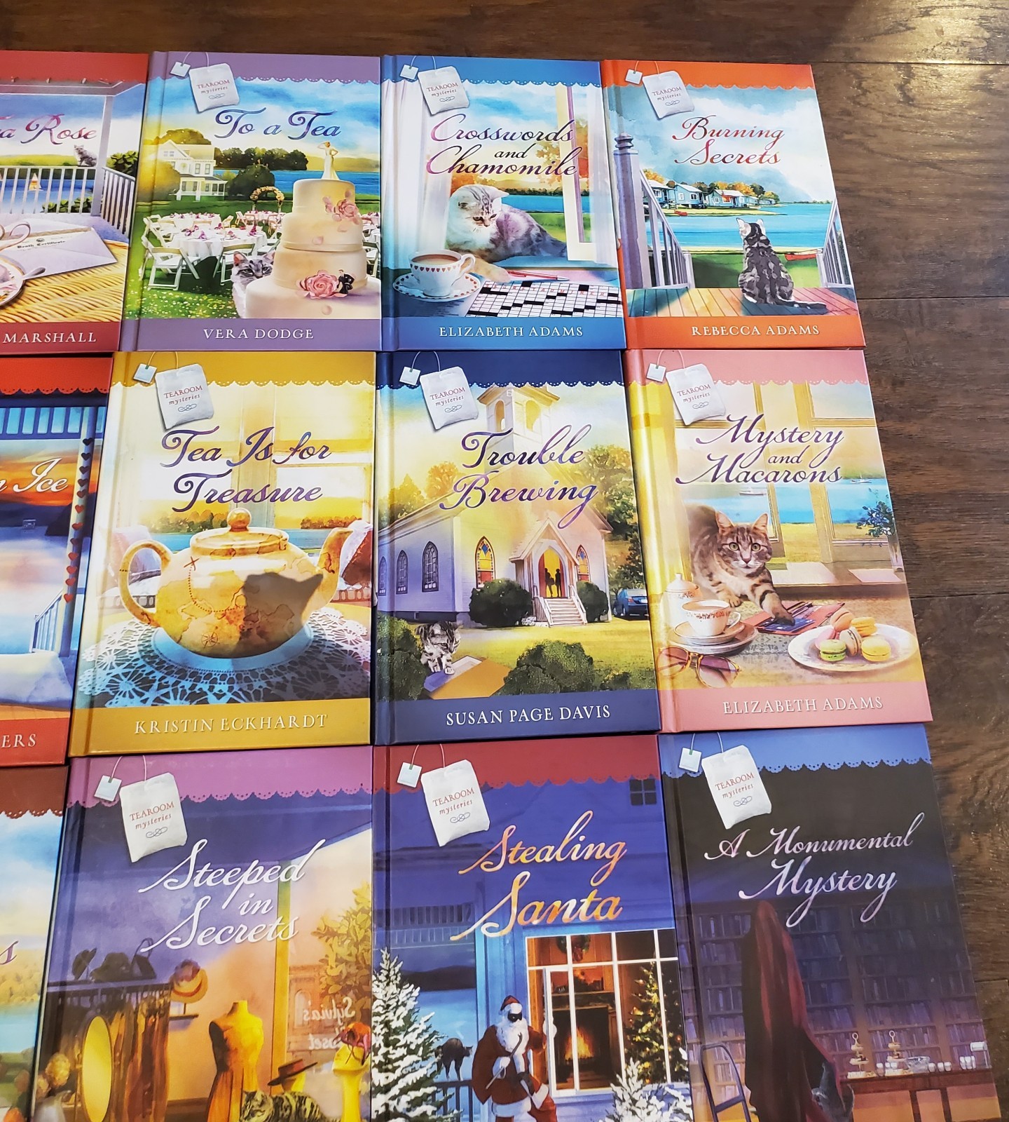 Tearoom Mysteries Series Hardcover Books by Guideposts – Lot of 19