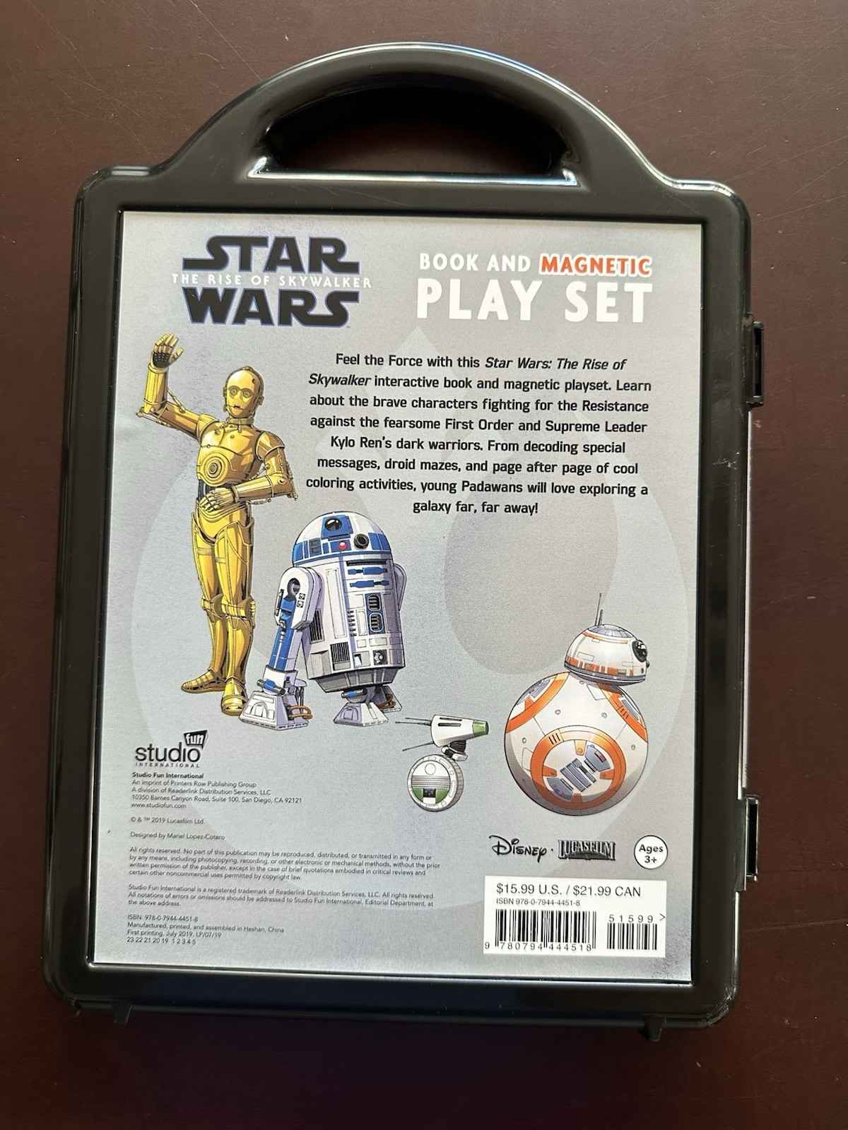Star Wars: The Rise of Skywalker: Book and Magnetic Play Set by Editors of Stud