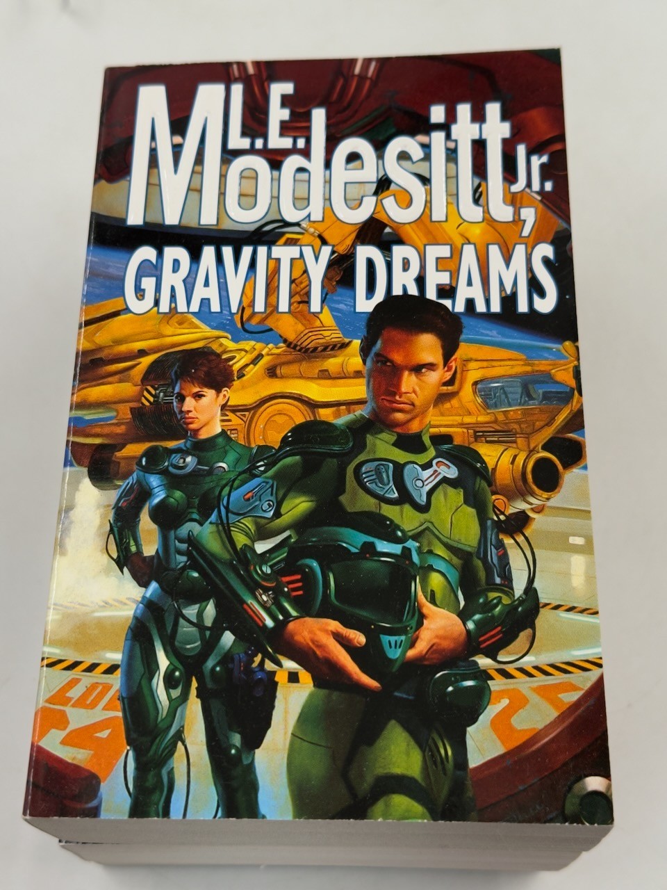 L.E. Modesitt, Jr. Sci-Fi Tor FE 4 PB Lot 1990s – 2000s Vintage