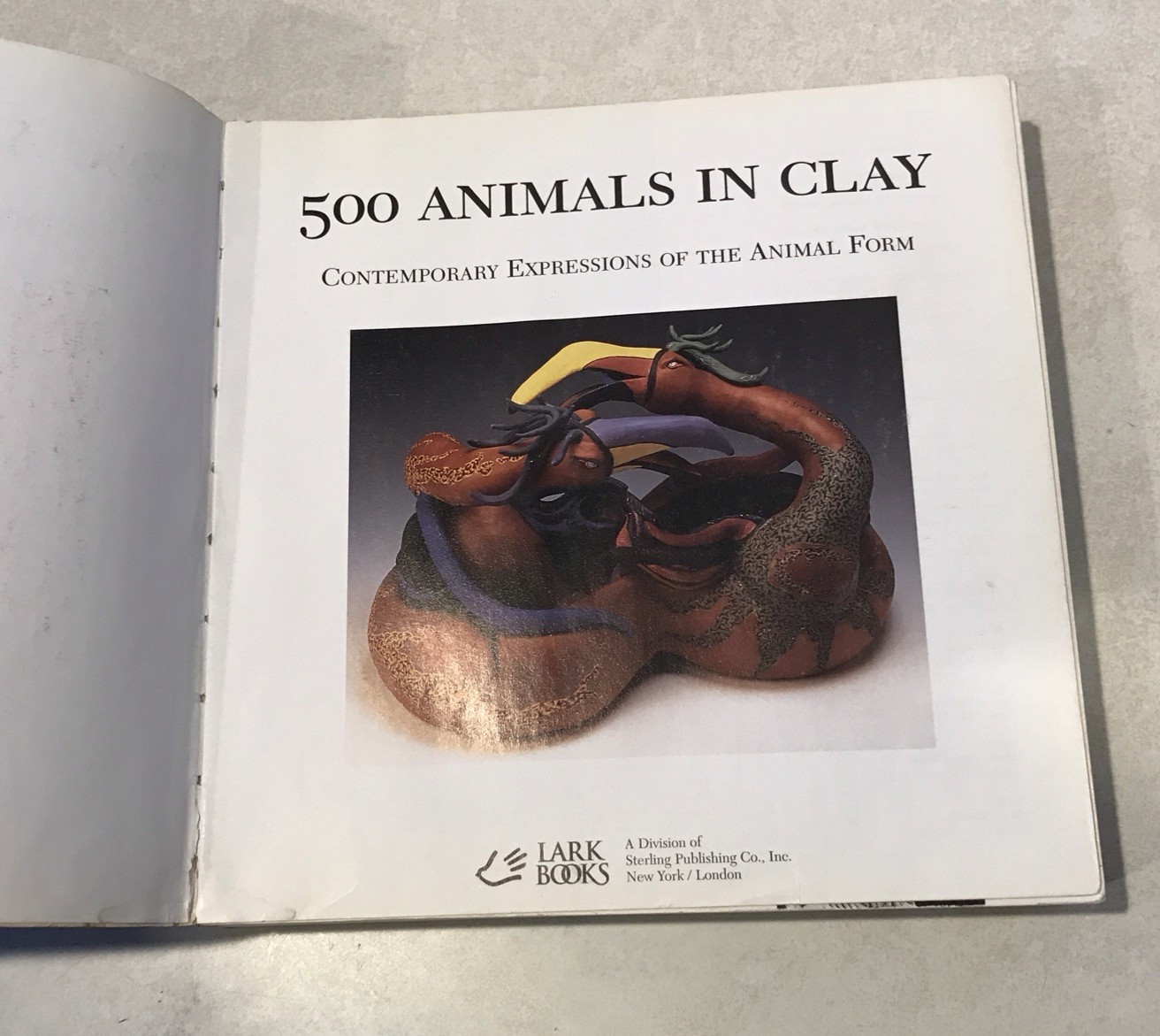 500 Animals in Clay: Contemporary Expressions of the Animal Form FAST FREE SHIP