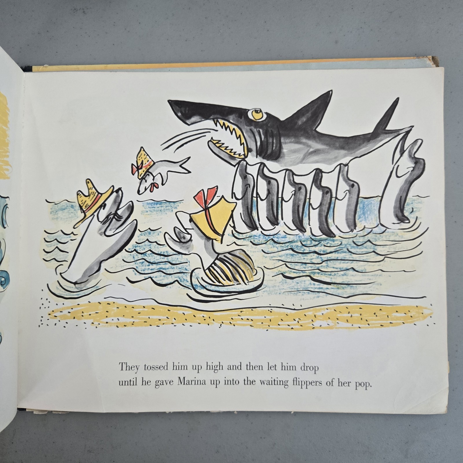Marina by Ludwig Bemelmans – First Edition Hardcover 1962 Vtg Childrens Book