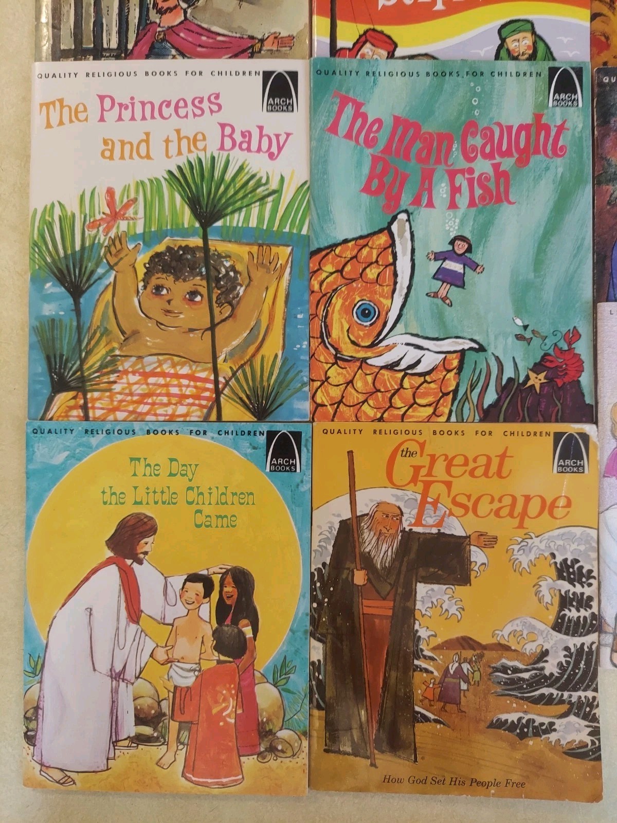 Vtg Arch Books Children’s Bible Stories Lot of 20 Jesus Moses Joseph