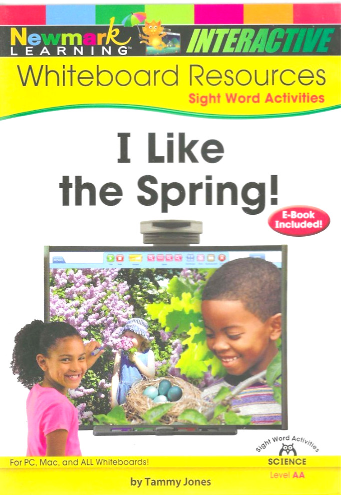 Interactive Whiteboard, I Like the Spring CD-ROM, NEW! Science, Gr k-1, Newmark