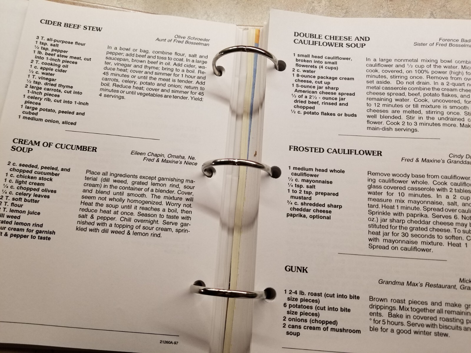 The Bosselman Family & Friends Cookbook Pump And Pantry Truckstop 314 Pages