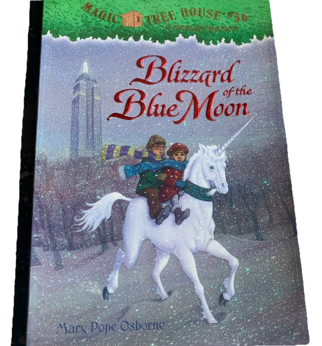 Blizzard of the Blue Moon – Magic Tree house #36 Paperback By Mary Pope Osborne