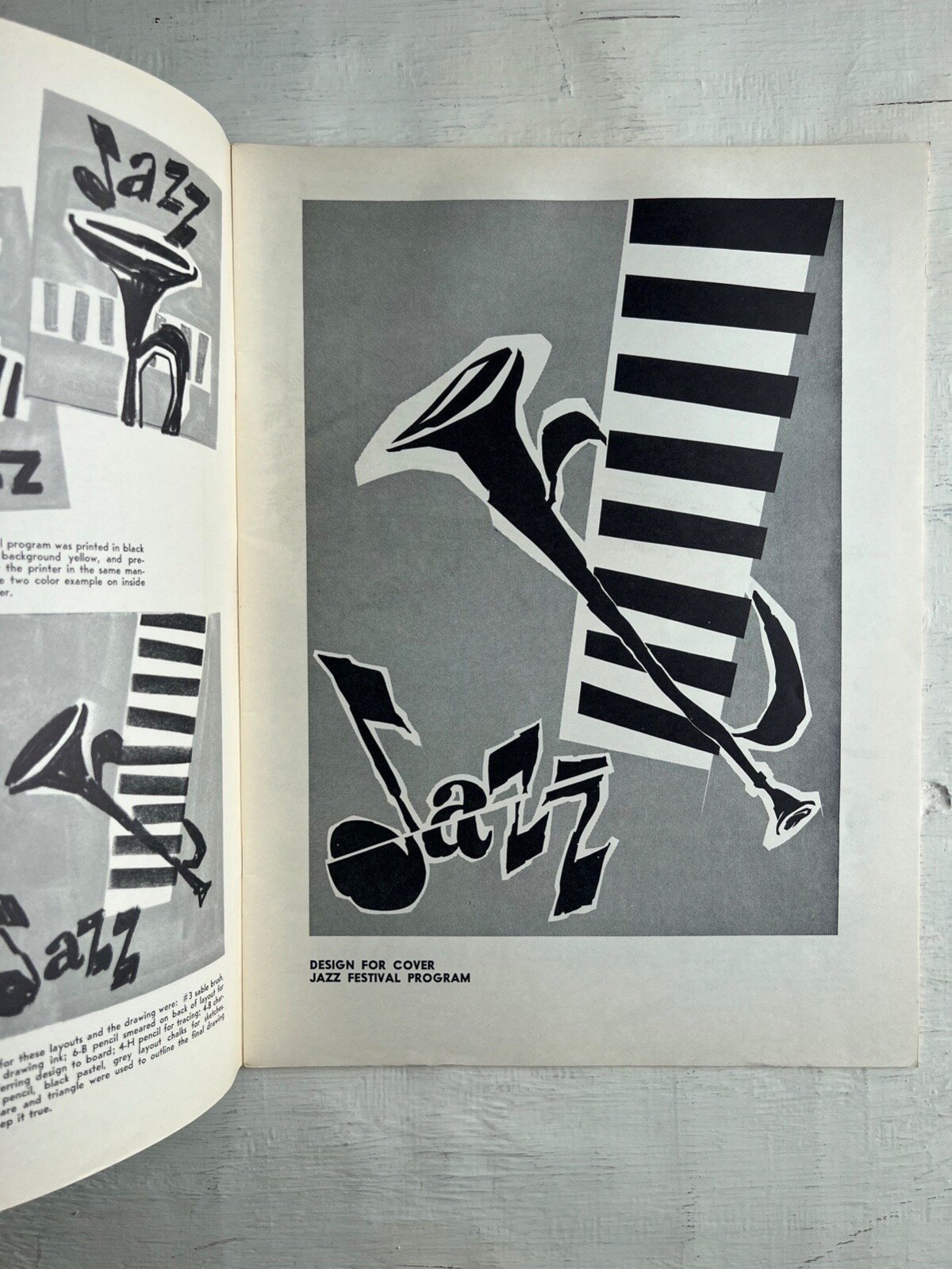 Vintage How to Make Your Art Commercial Book Walter T. Foster Typography