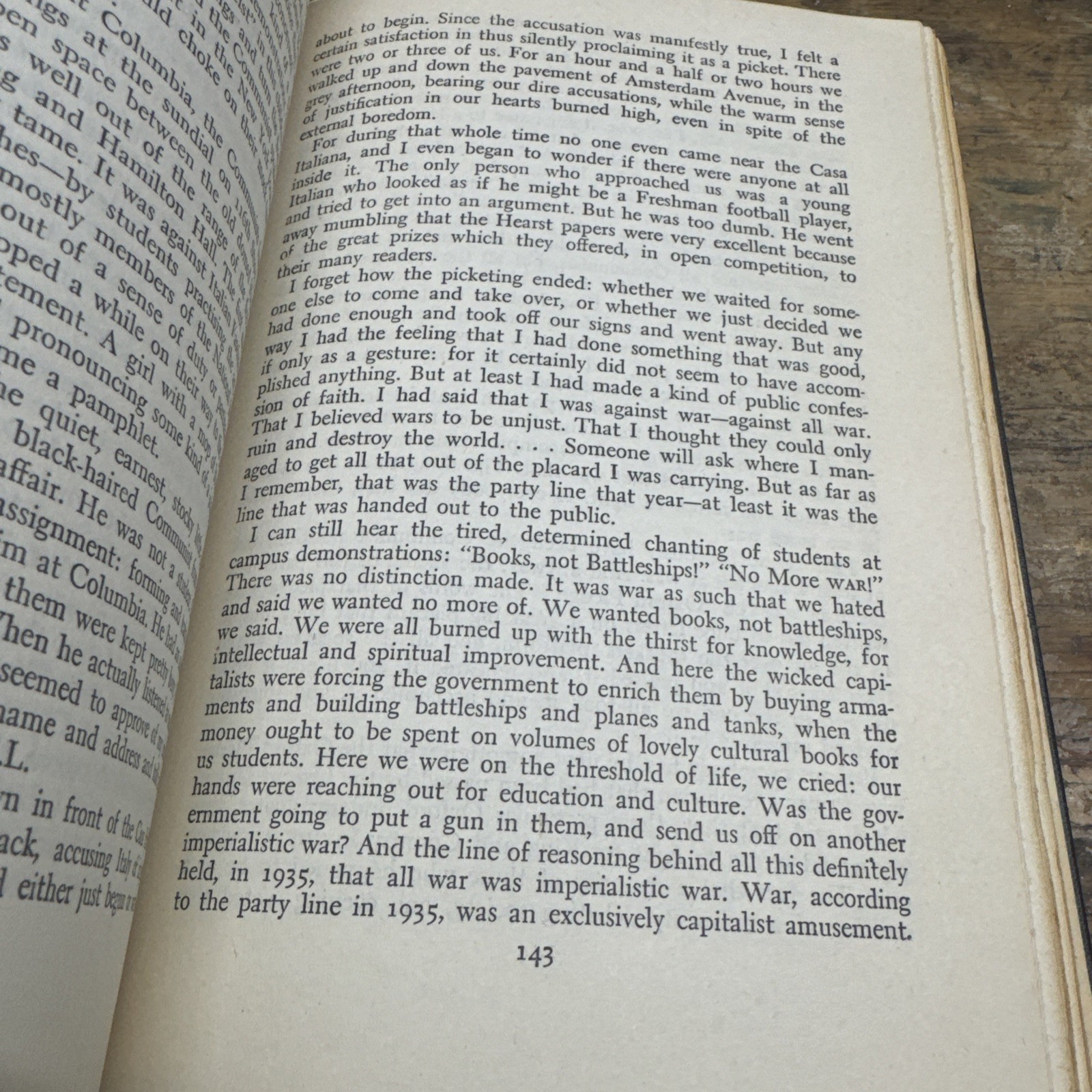 The Seven Storey Mountain by Thomas Merton, ©1948 Hard Cover Book 1st Edition