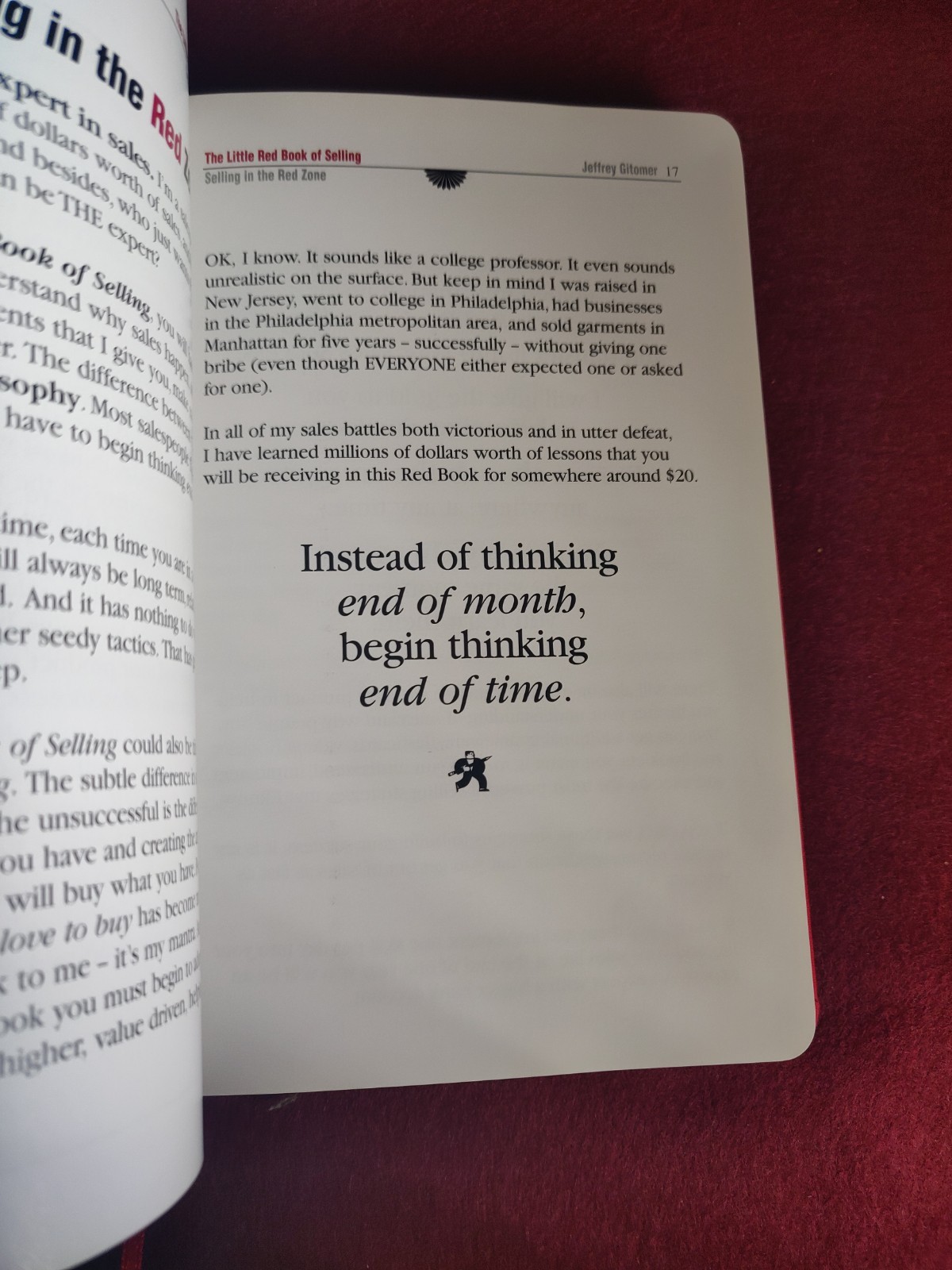 Jeffrey Gitomer Little Red Book of Selling Hardcover 2023 Sales Guide