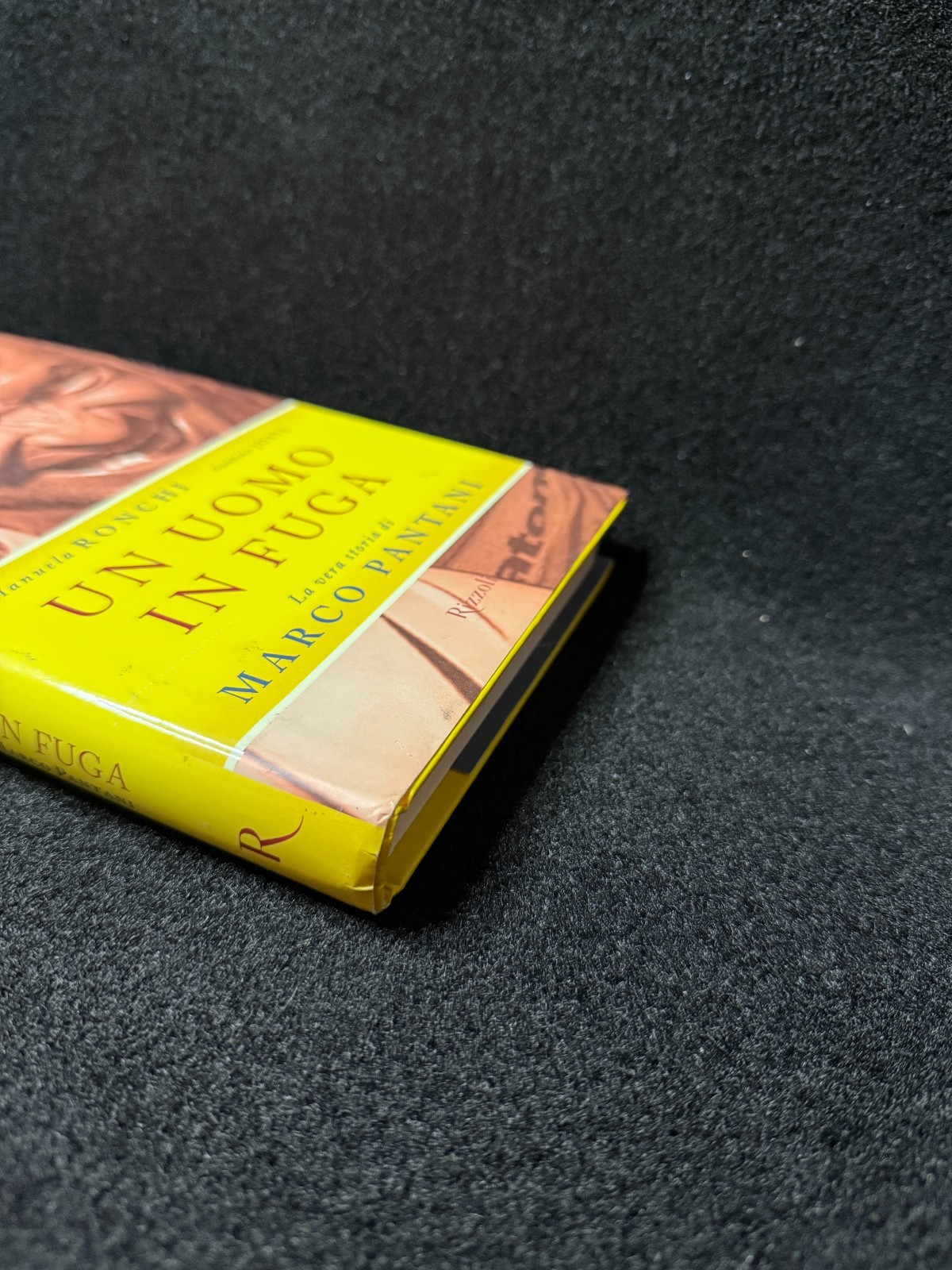 Un Uomo In Fuga Marco Pantani Ronchi Josti Rizzoli Yellow HC Cycling Bio