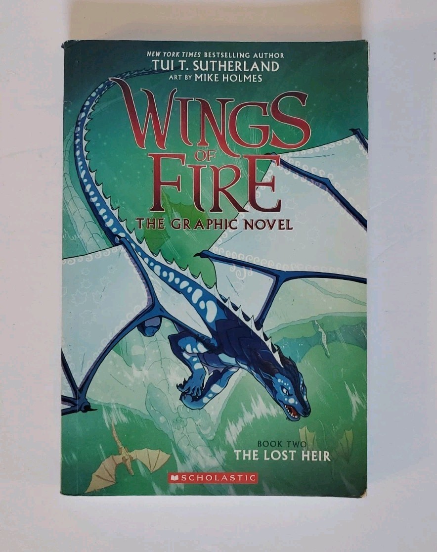 Wings of Fire Graphic Novels 5 Books Lot Tui T Sutherland 1 Hardcover 4 PB
