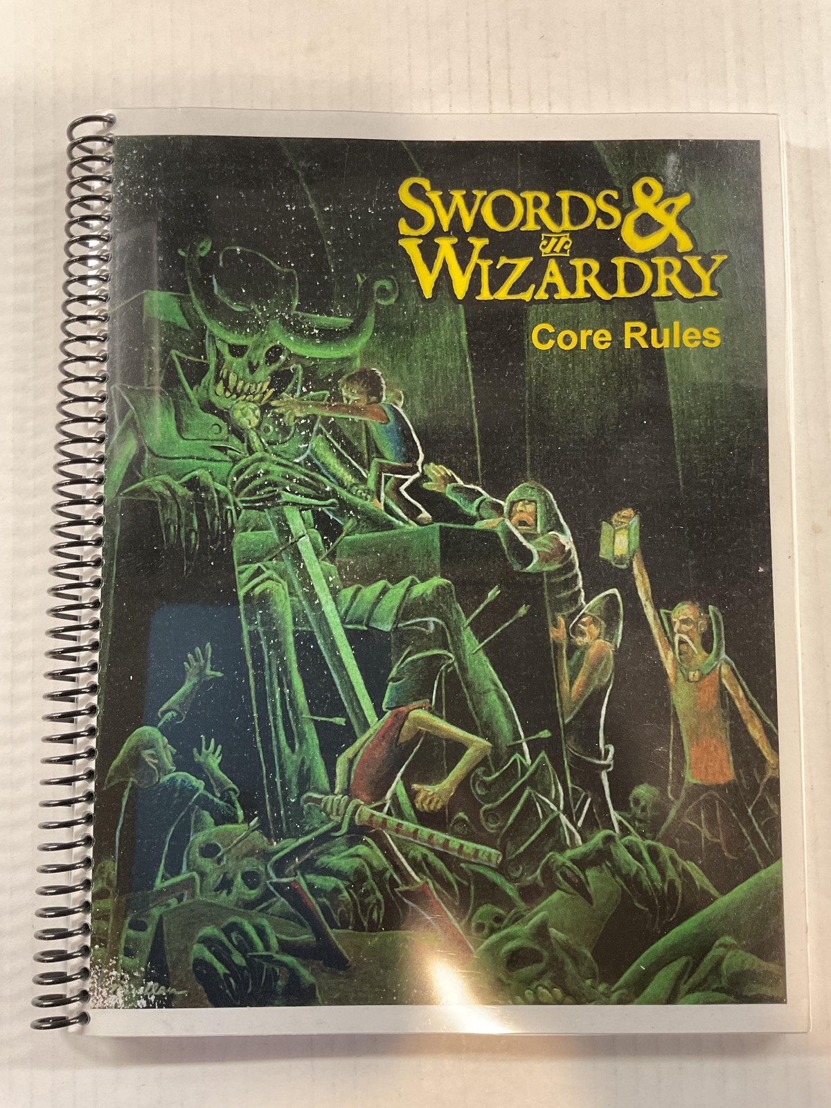 Swords & Wizardry Core Rules Matthew J. Finch Spiralbound English Green