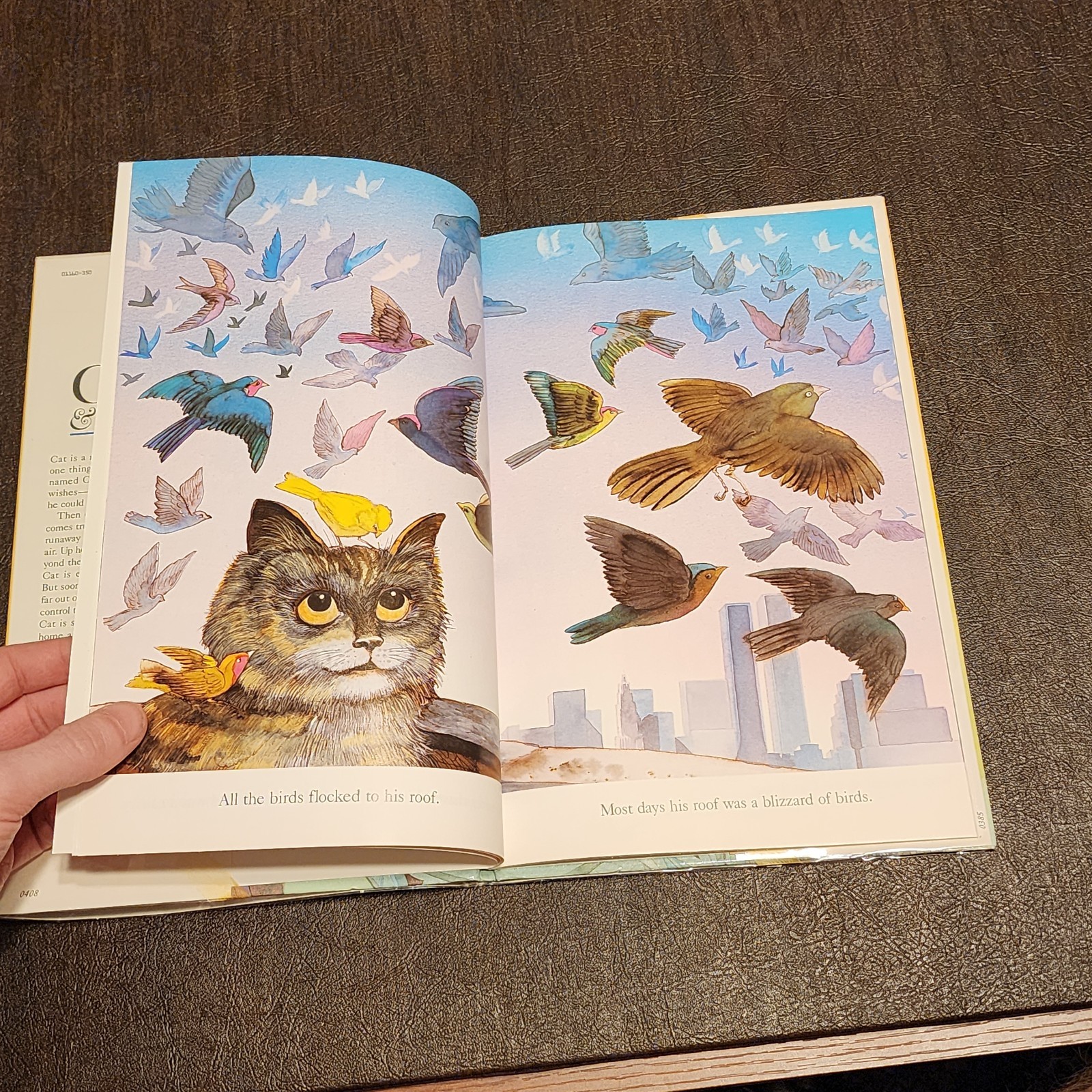 1st Edition Print – Cat and Canary Hardcover Michael Foreman Hardcover DJ GREAT
