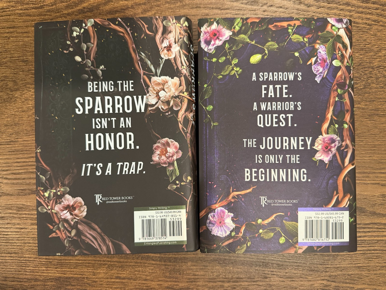 Shield of Sparrows & Rites of the Starling – Devney Perry DELUXE SPRAYED EDGES