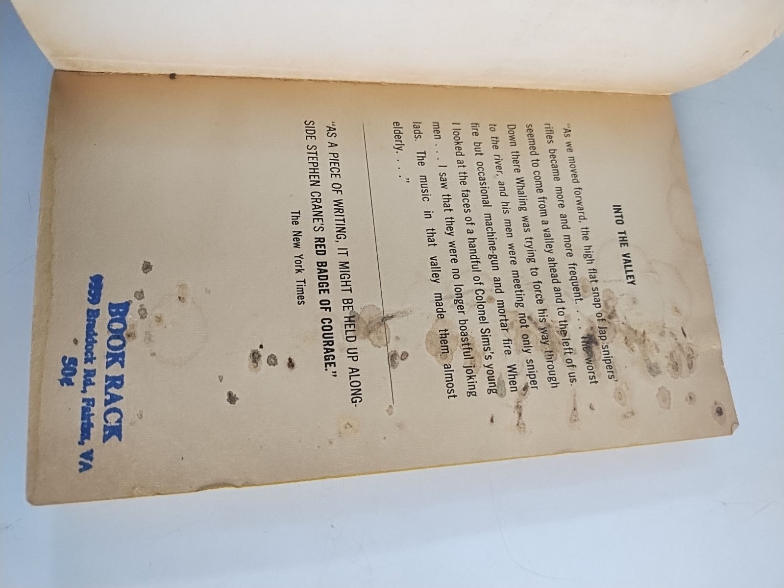 Vintage Military WWII & Vietnam War Paperback Book Lot of 8 Historical History