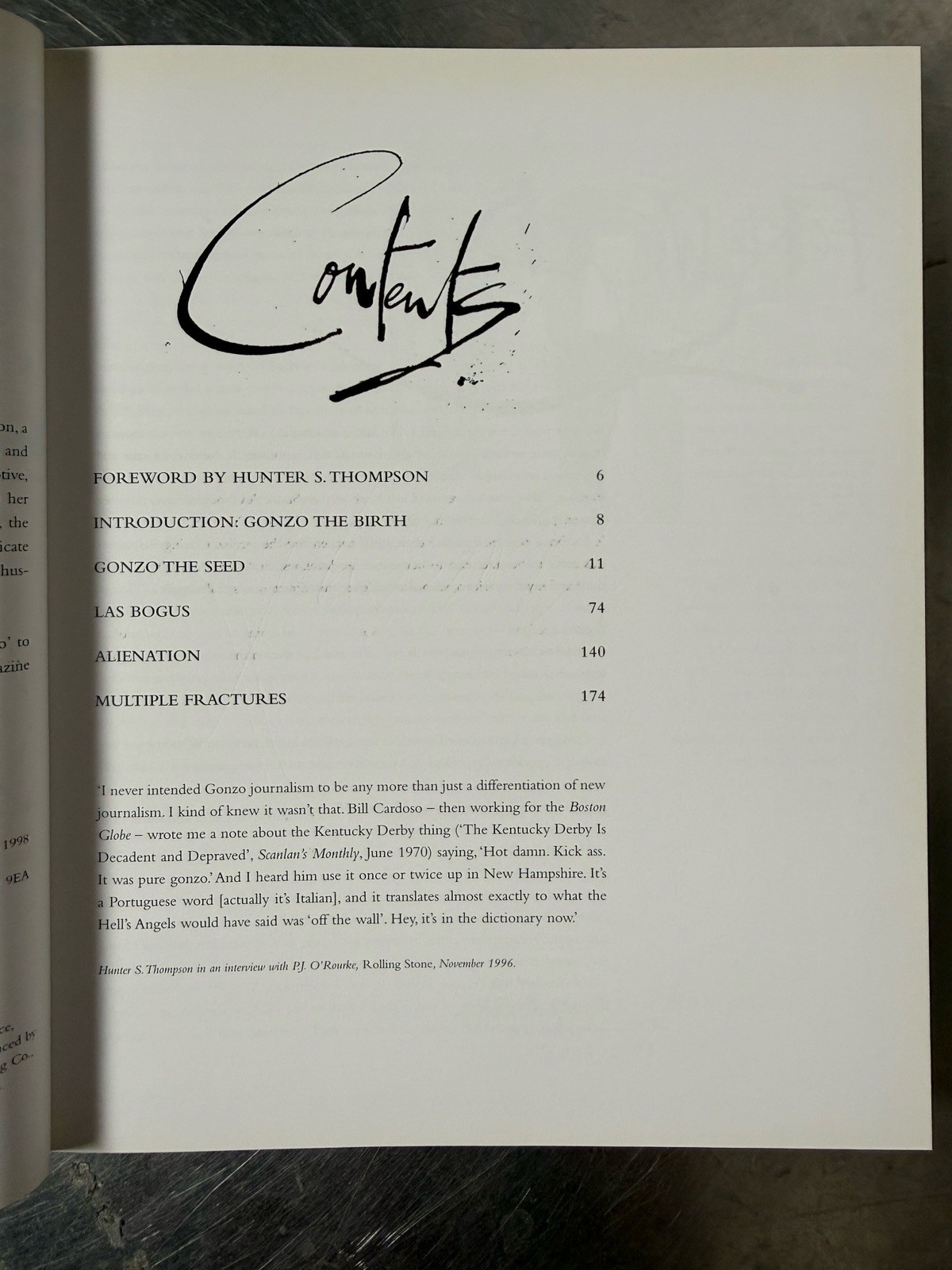 Signed Book Gonzo The Art by Ralph Steadman 1998 Hardcover HCDJ
