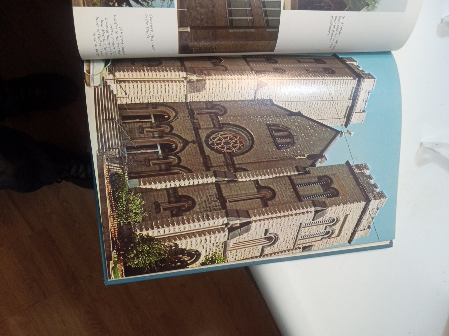 Vintage: St Aloysius Community Parish Book (HC 1976 53 pages) East Liverpool