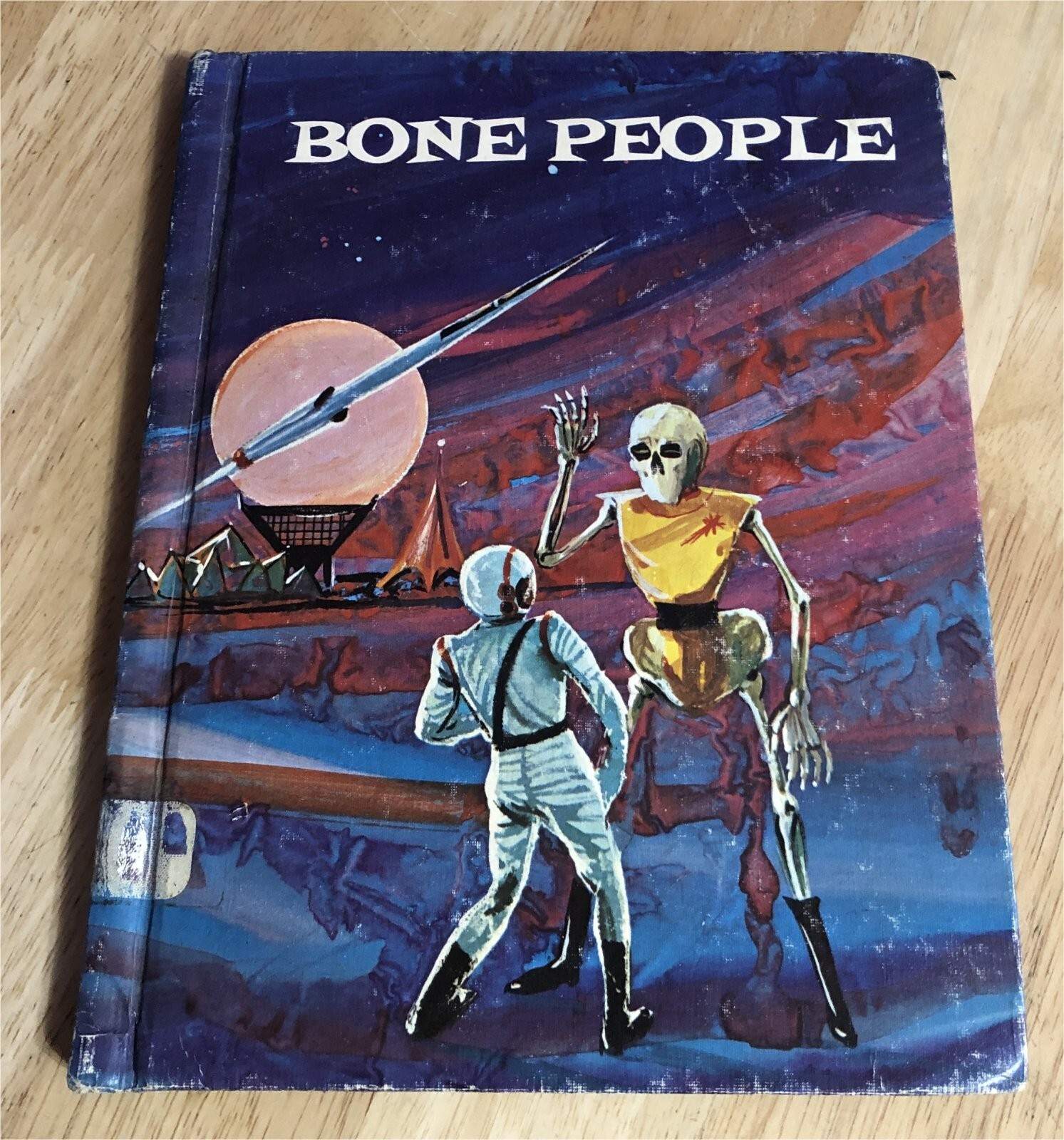 1975 BONE PEOPLE Henry Bamman Illust Roger Herrington Benefic Press IL HB
