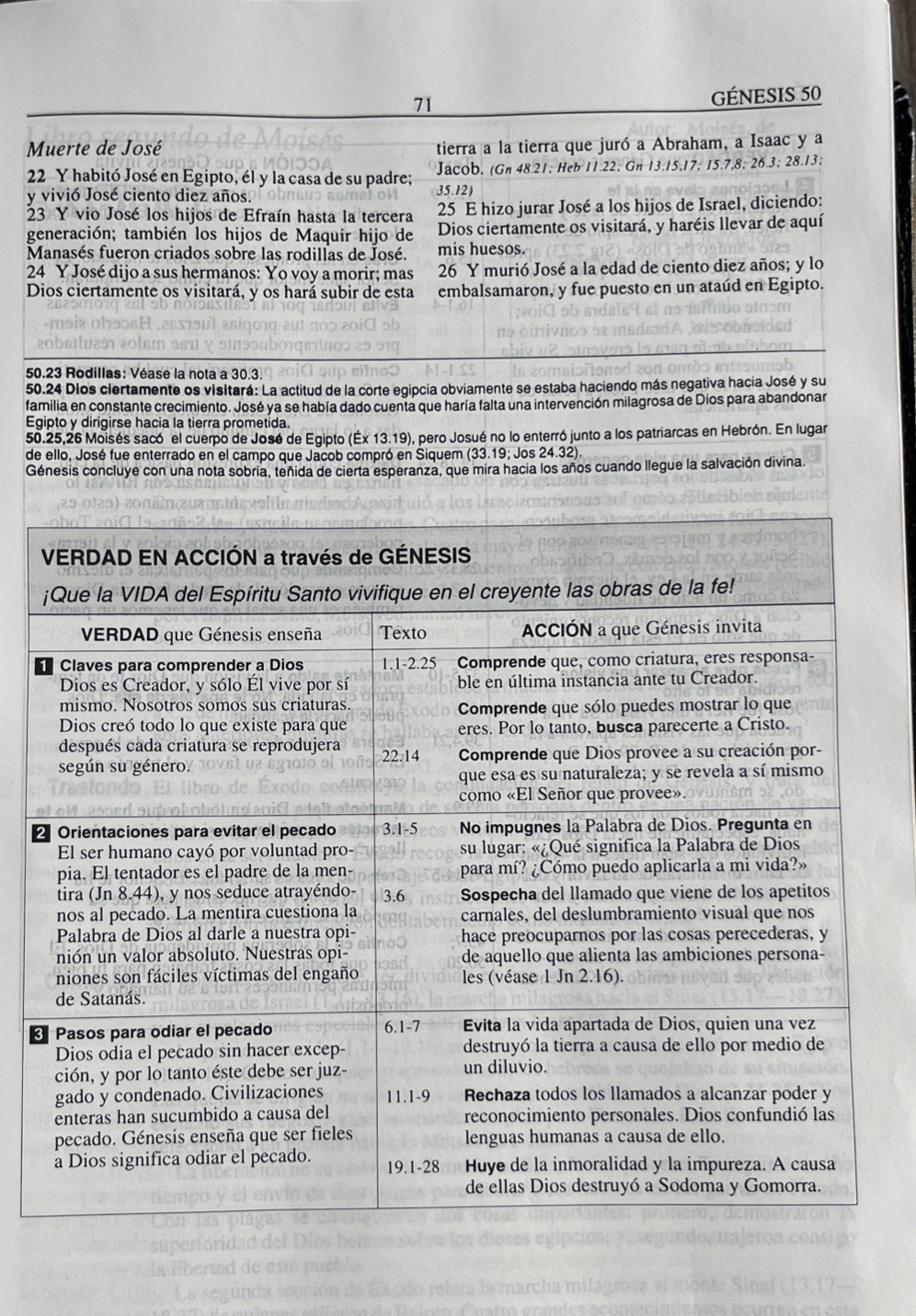 Biblia Pastoral de Estudio Plenitud RV1960 piel elaborada negro
