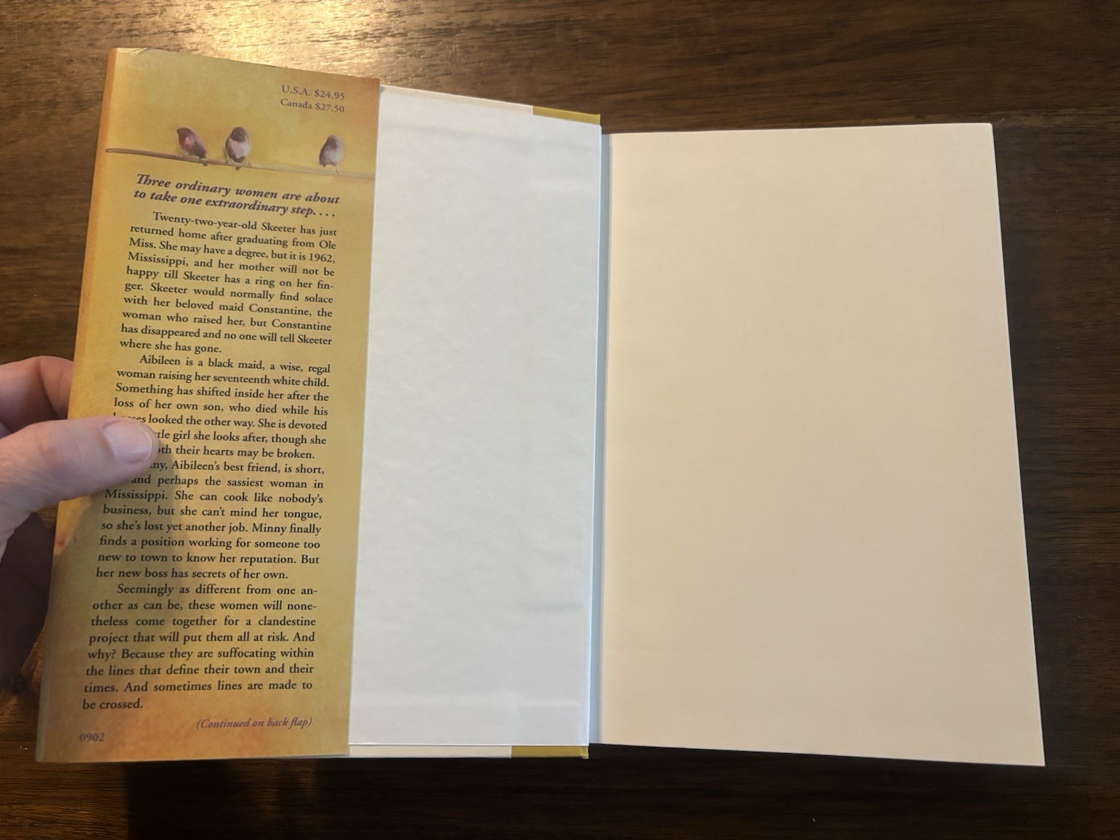 SIGNED The Help By Kathryn Stockett 1st Edition Later Printing 2009 HCDJ