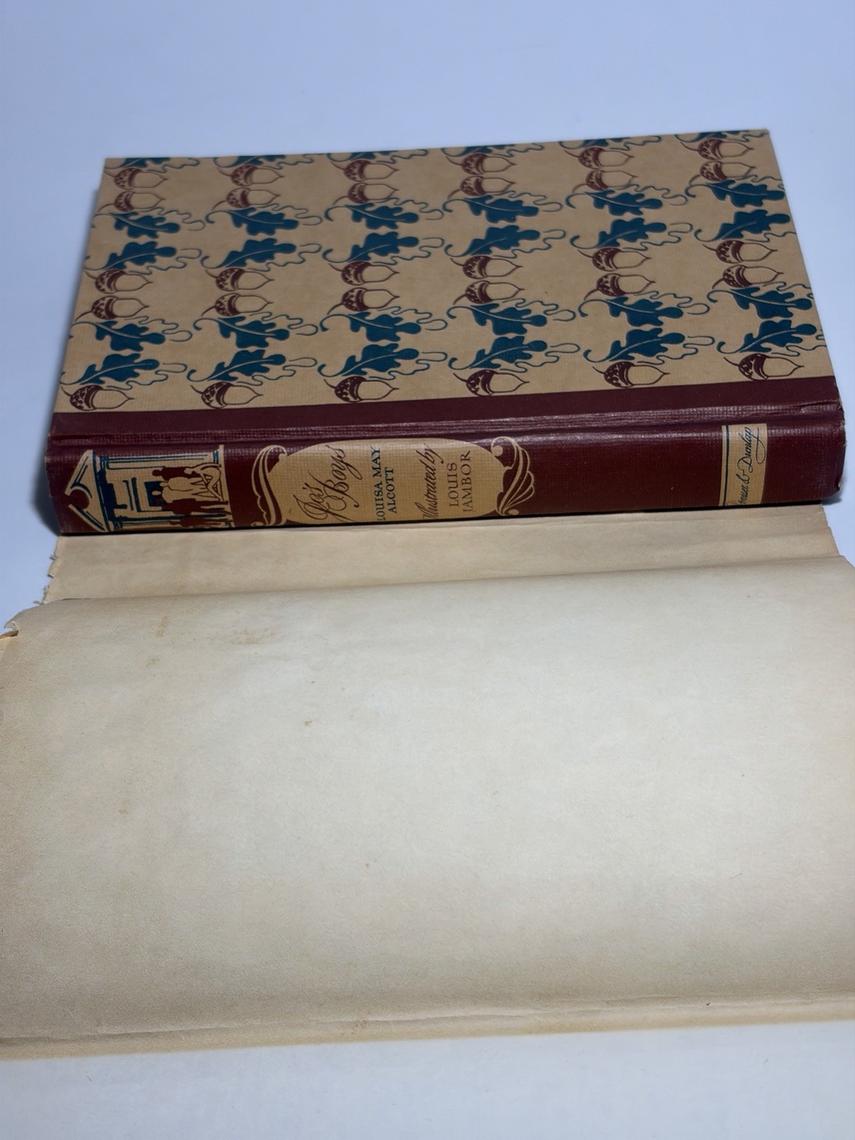 Jo’s Boys Louisa May Alcott 1977 Grosset Dunlap HC DJ Illustrated