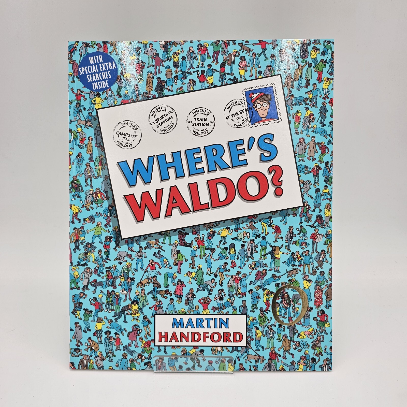 Wheres Waldo? The Super Six! Boxed Set Of 6 Books Poster & 80-Piece Puzzle – LN
