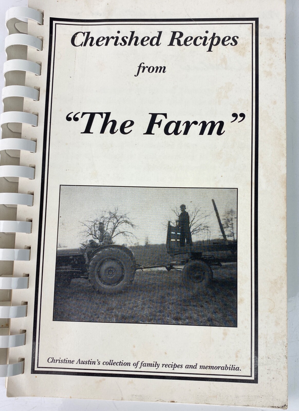 Cherished Recipes from ‘The Farm’ by Christine Austin 1997 Paperback Signed