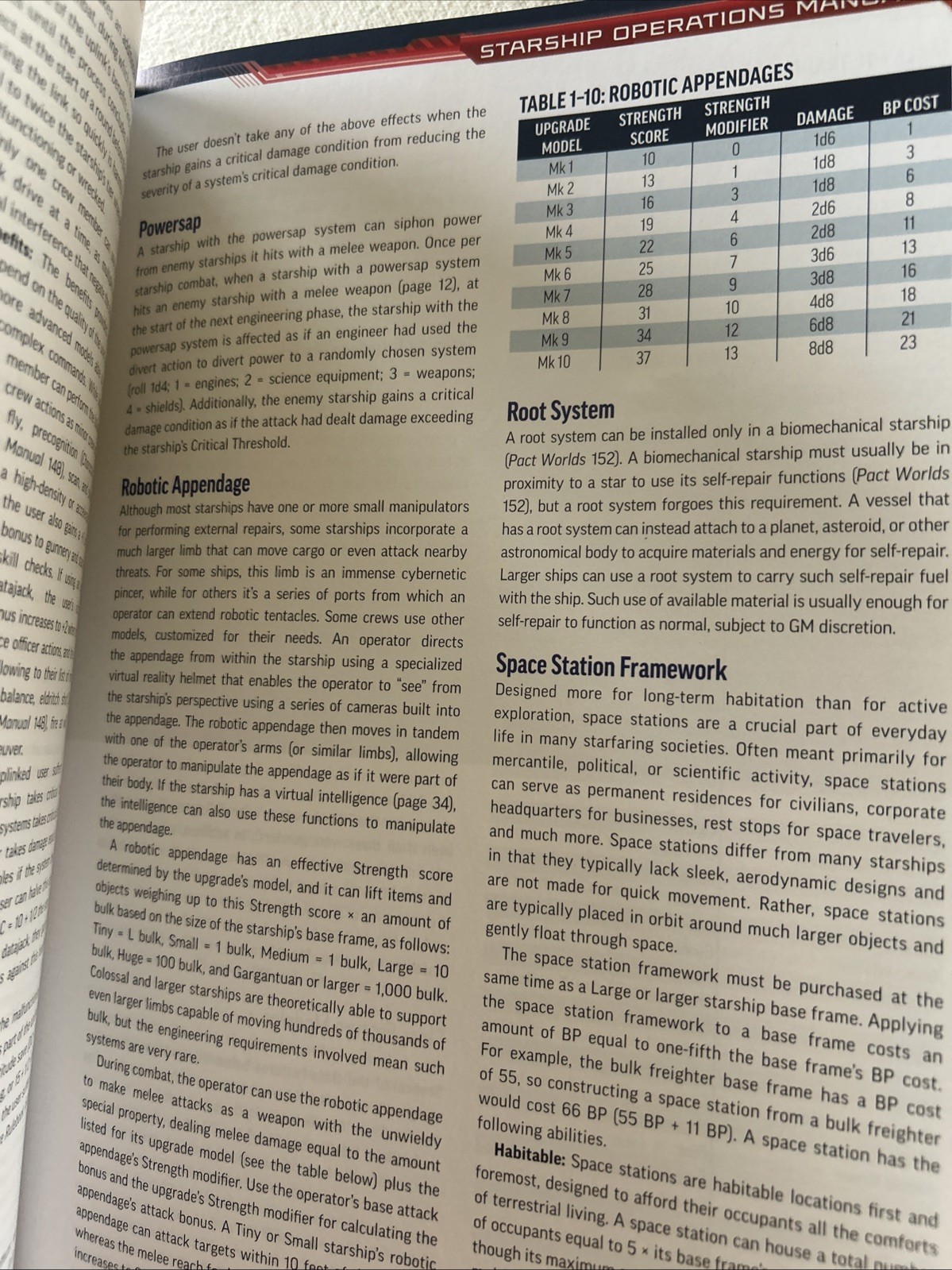Starfinder RPG: Starship Operations Manual Staff, Paizo Br6