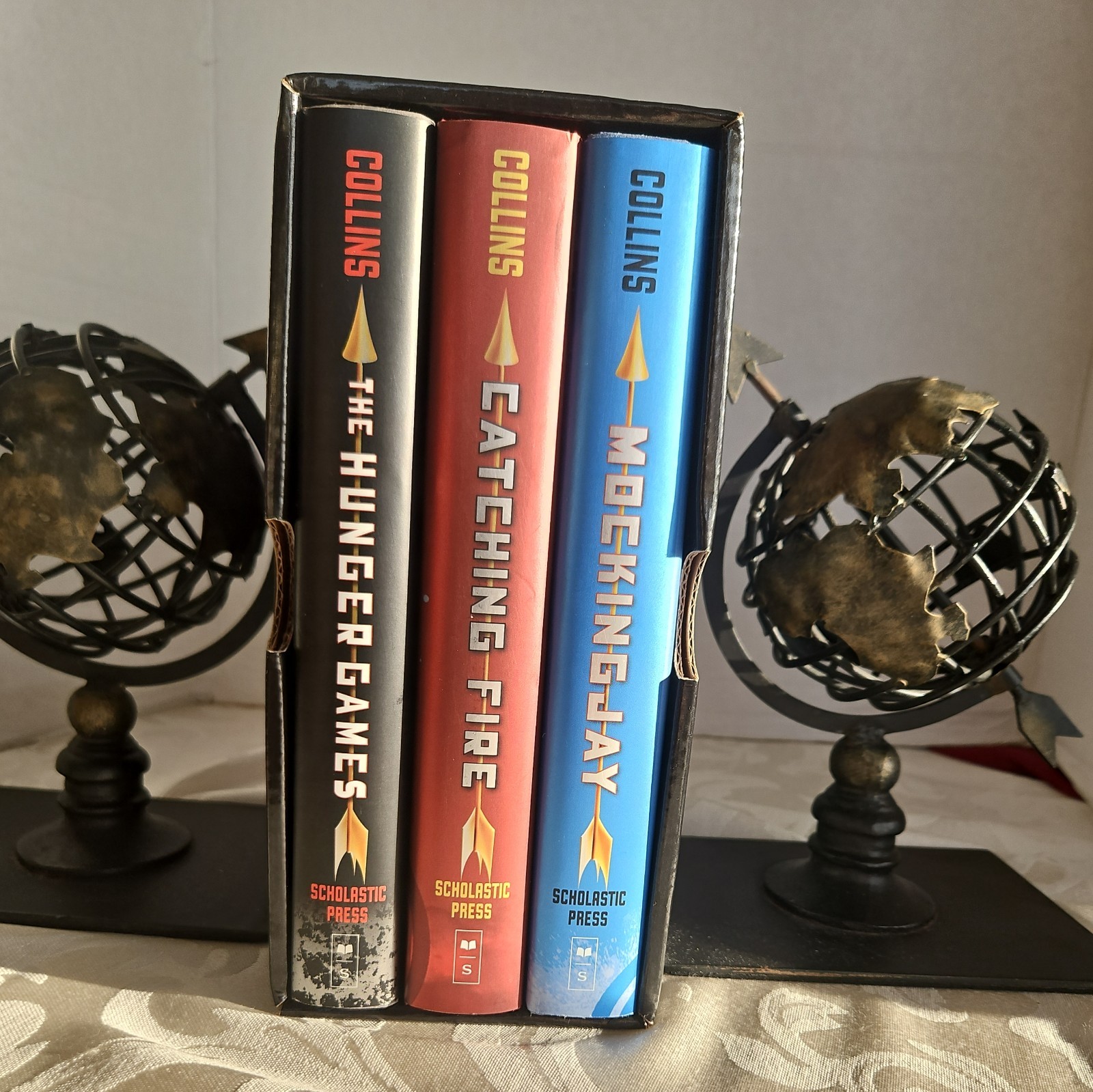 The Hunger Games Trilogy Boxed Set~Suzanne Collins~First Editions~HCDJ