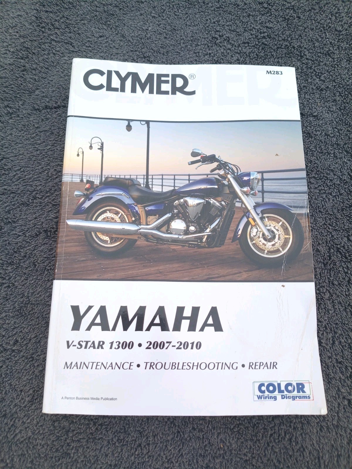 Clymer Yamaha Motorcycle Manual M283 V-Star 1300 2007-2010 READ DESCRIPT