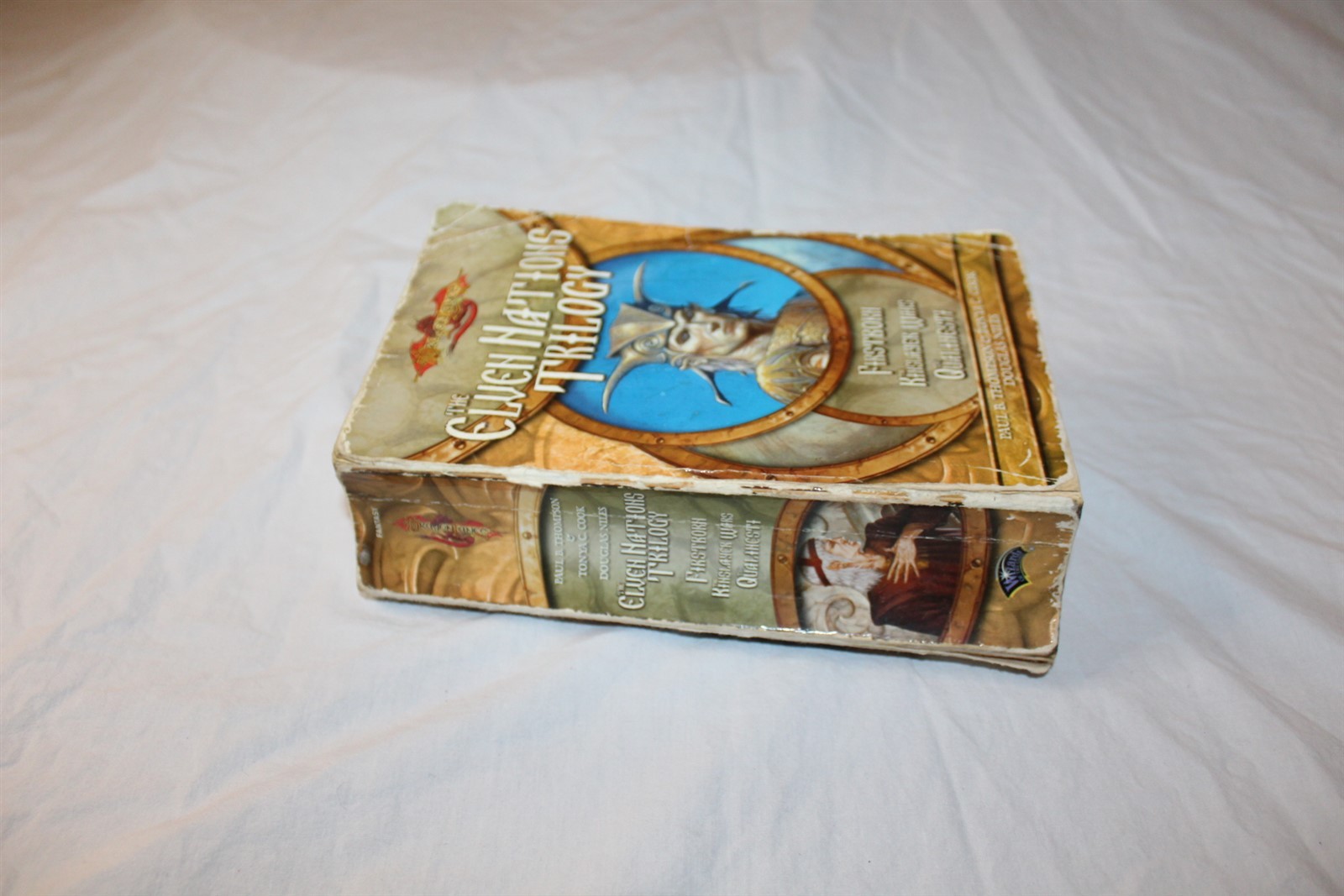 2009 Wizards Of The Coast The Elven Nations Trilogy Paperback Book 760 Pages