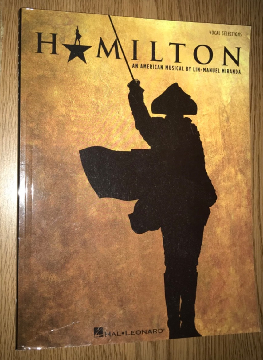 HAMILTON AN AMERICAN MUSICAL BY LIN-MANUEL MIRANDA BOOK VOCAL SELECTIONS