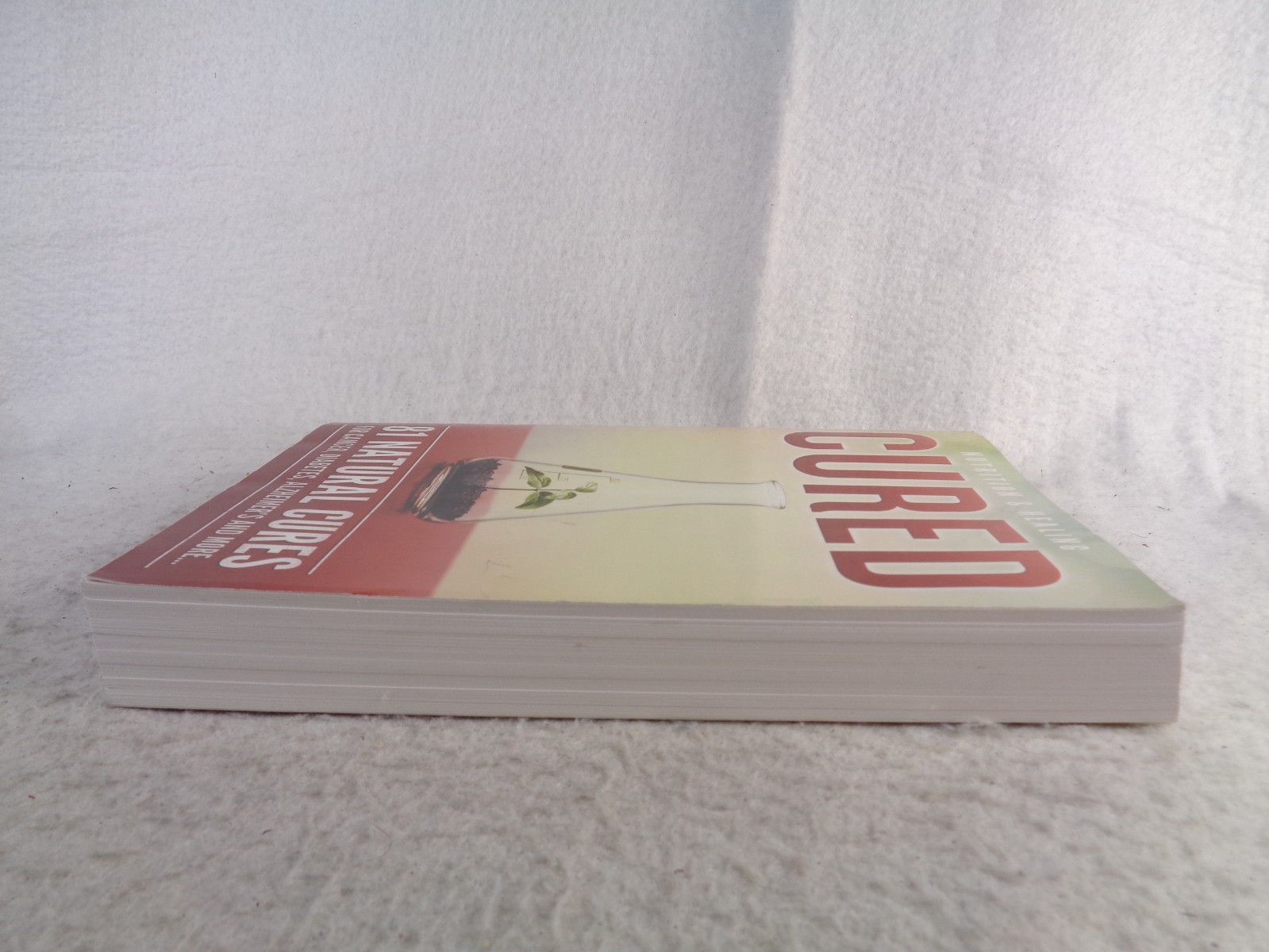 Cured 81 Natural Cures for Cancer Diabetes Alzheimers TPB Book Marginalia