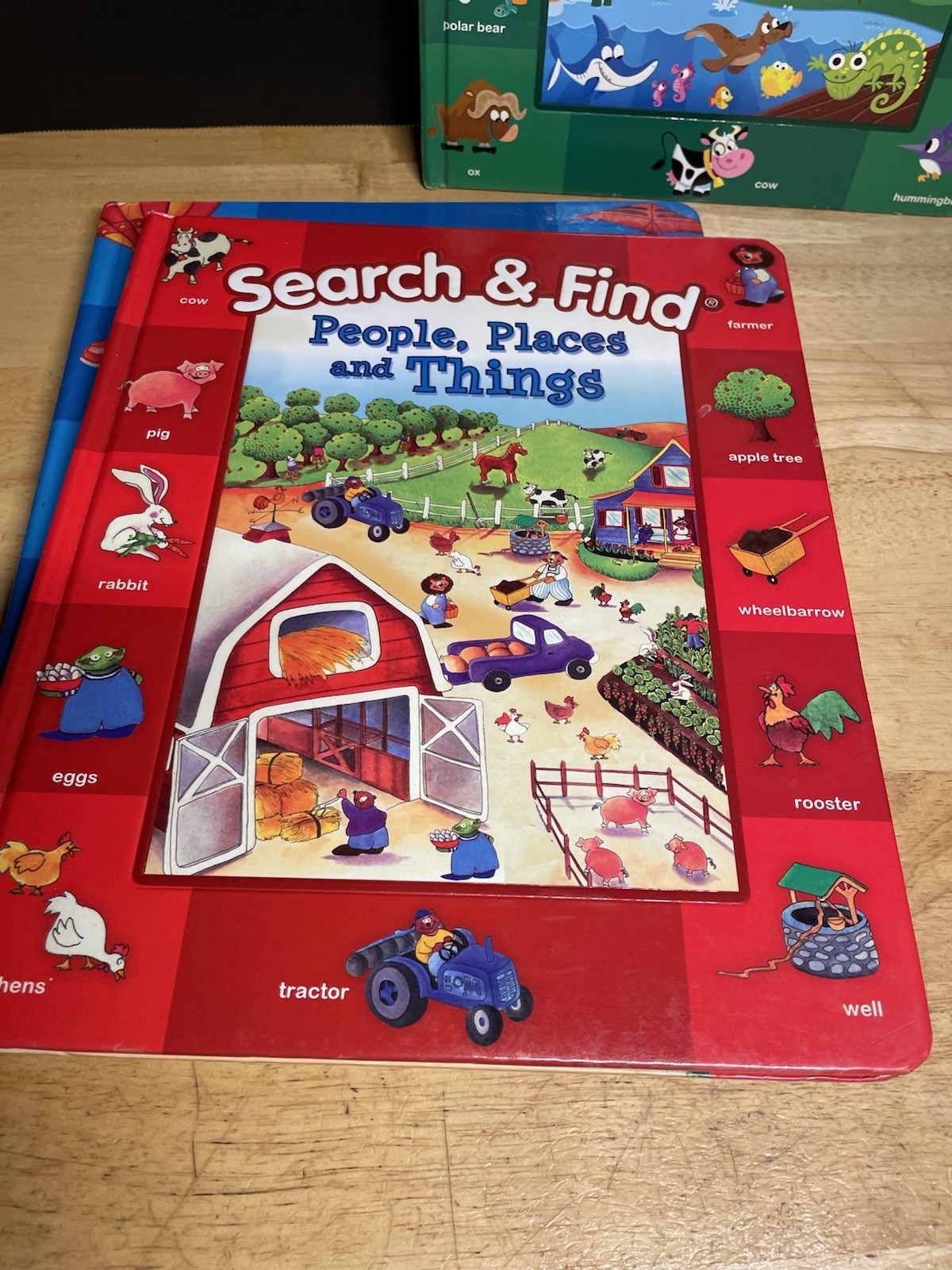 Lot Of 3 Kidsbooks Search & Find Early Reader Hardcover Board Books