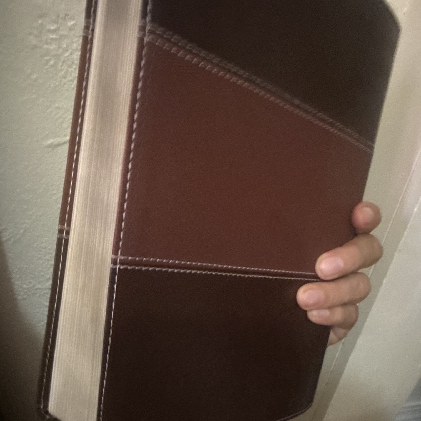 Reina Valera 1960 Biblia Bilingüe RVR/NKJV Spanish/English Leather Bound