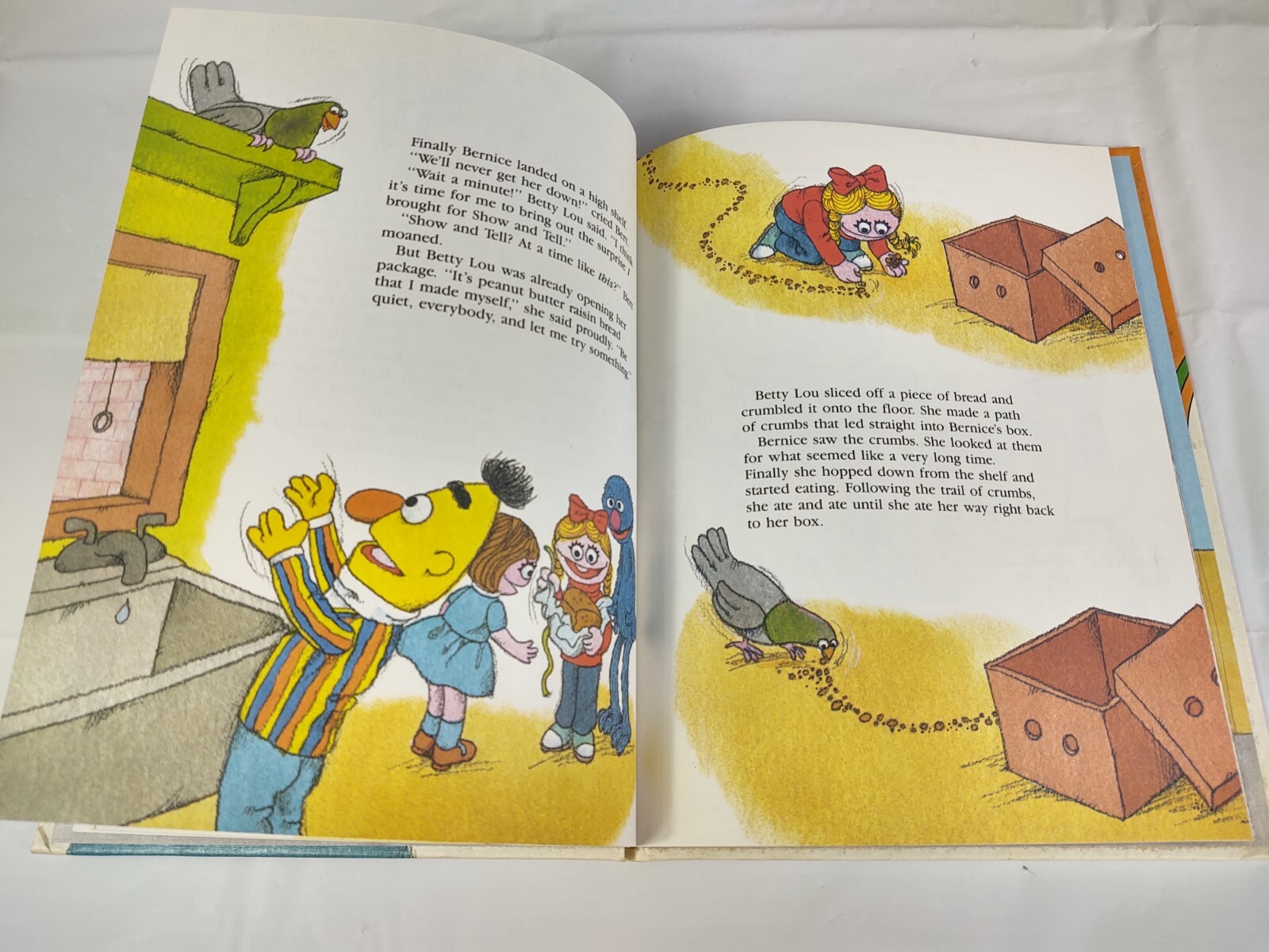 Vtg 89 On My Way With Sesame Street Volume 3 Getting Ready For School Book CTW