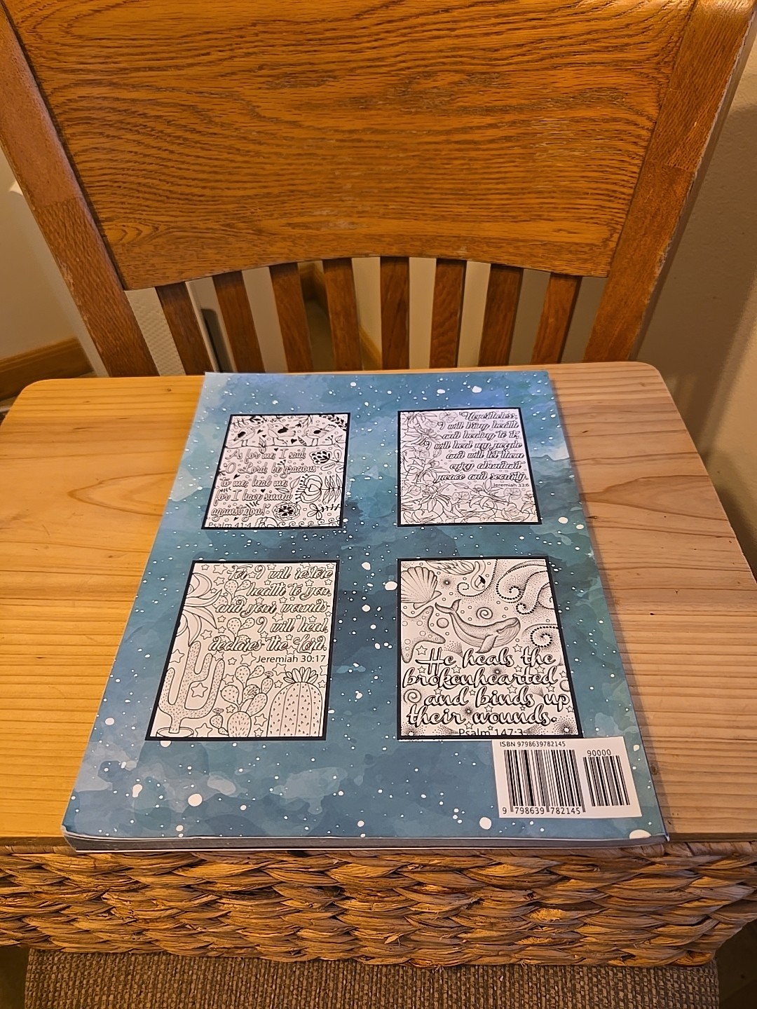 Healing Verses Bible Coloring Book 105 Pages By Colokara