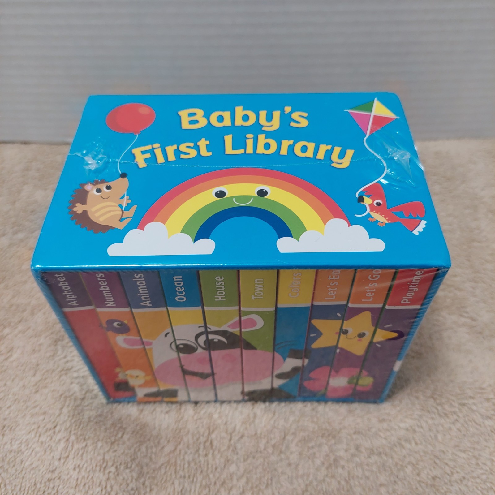 NEW “Baby’s First Library” 10-Book Board Book Set for Babies and Toddlers 0-4