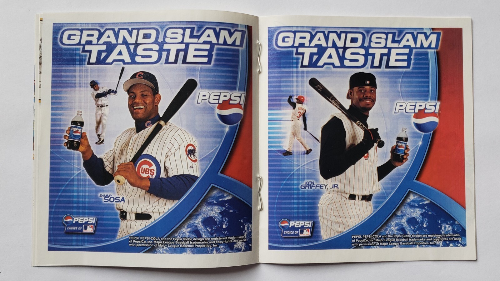 Vintage 2001 Pepsi Collecting Baseball Cards Booklet Magazine Comic MLB Mint