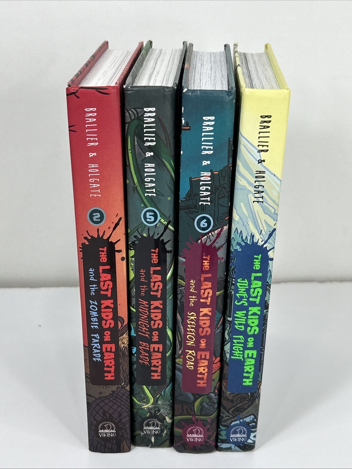 4 The Last Kids on Earth Series Book Set Hardcover Netflix Series Illustrated