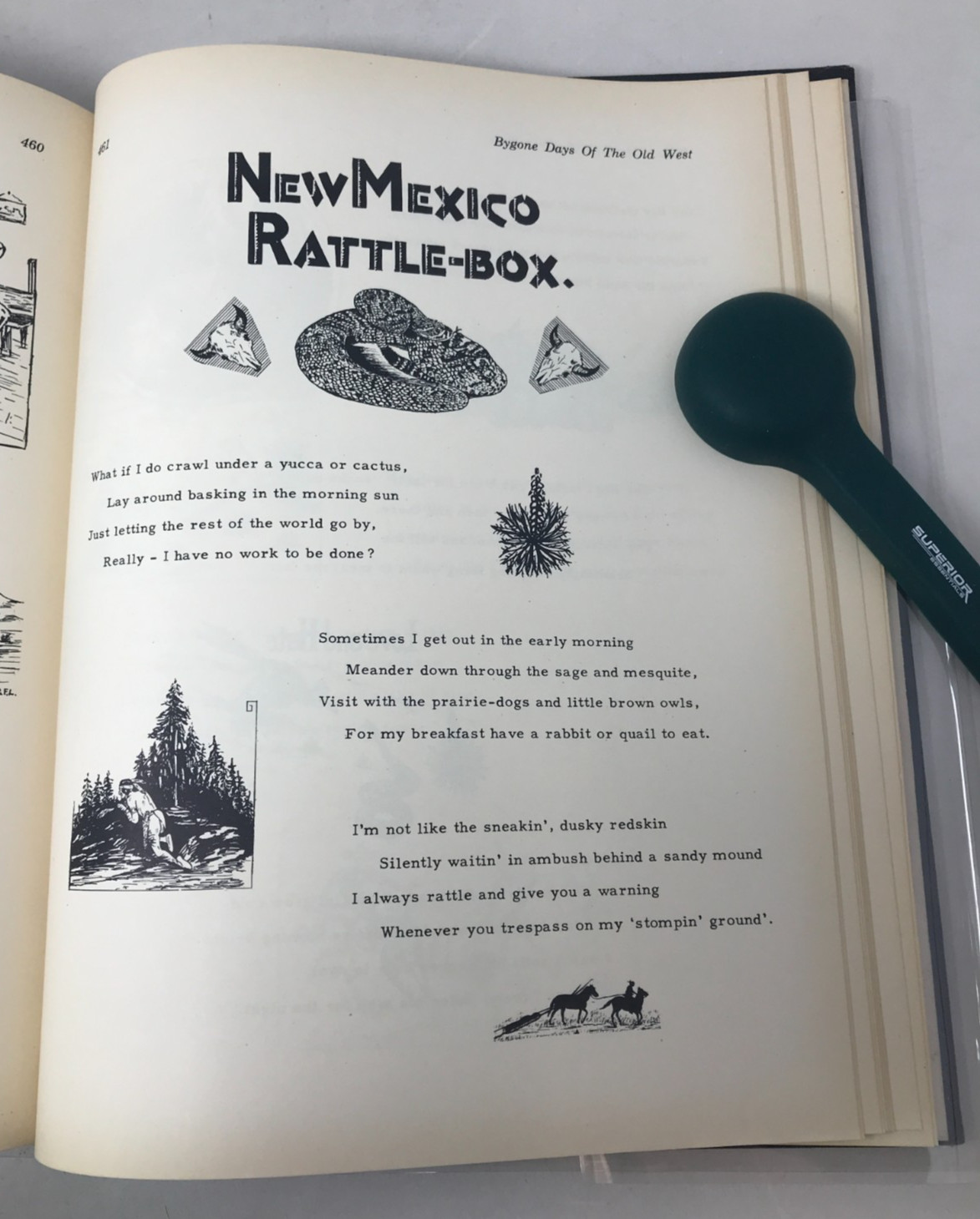 Bygone Days of the Old West, Fred Lambert, 1948, E-101
