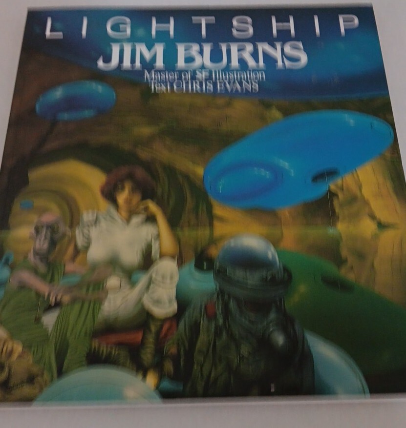 Jim Burns LIGHTSHIP Illustrated Dragon’s World good girl bad Great Britain 1985