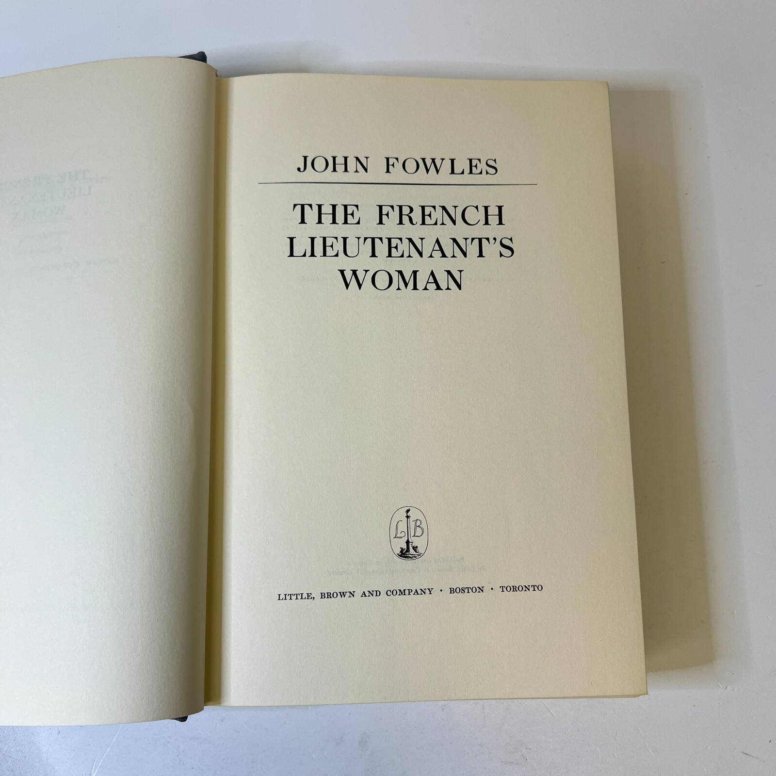 The French Lieutenant’s Woman by John Fowles HB/DJ 1st ed 1969