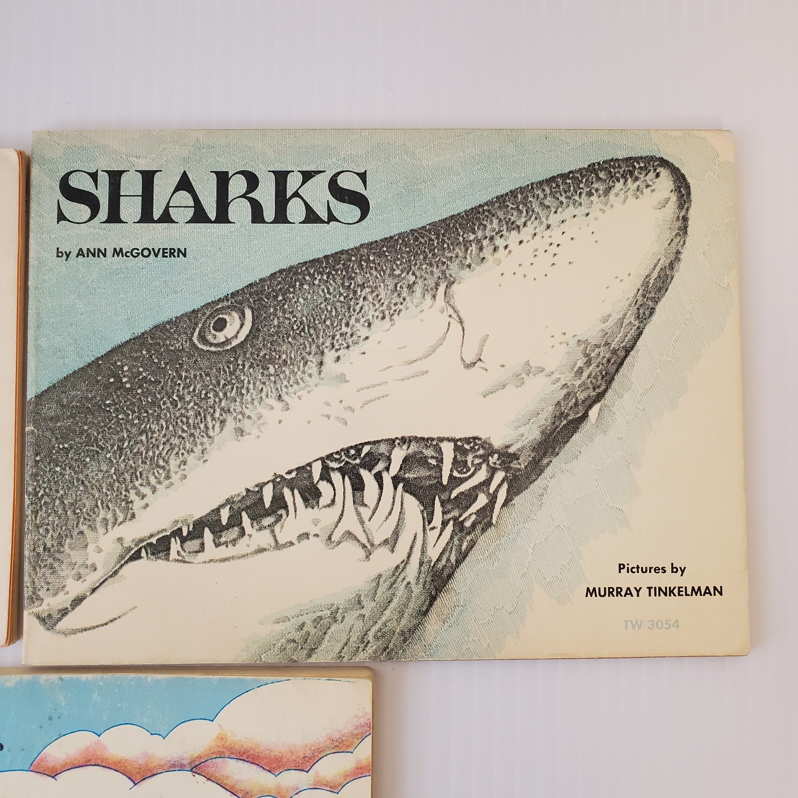 Lot of 3 Scholastic Books Horses Richard Harris, Sharks Tinkelman, About Weather