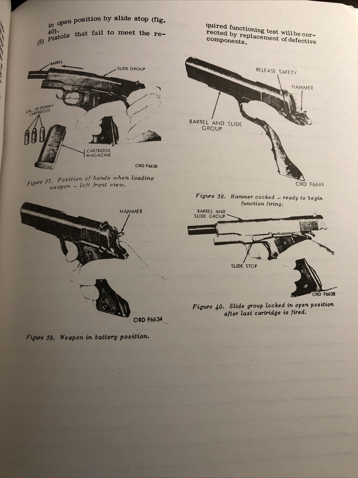 Owners Manual The Care And Repair Of The M 1911 A1